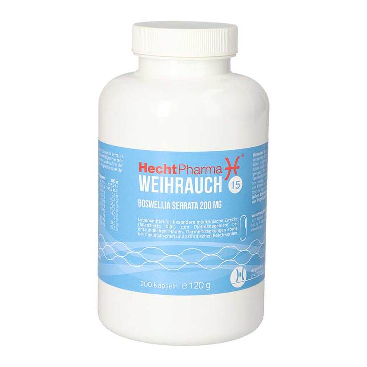 Weihrauch Hecht H15 200 mg Kapseln, 200 St