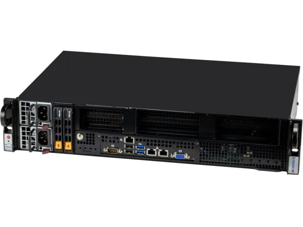 Supermicro IoT SuperServer 211E-FRN2T - Server - rack-monterbar 2U - envejs - uden CPU - RAM 0 GB - NVMe - hot-swap 2.5
