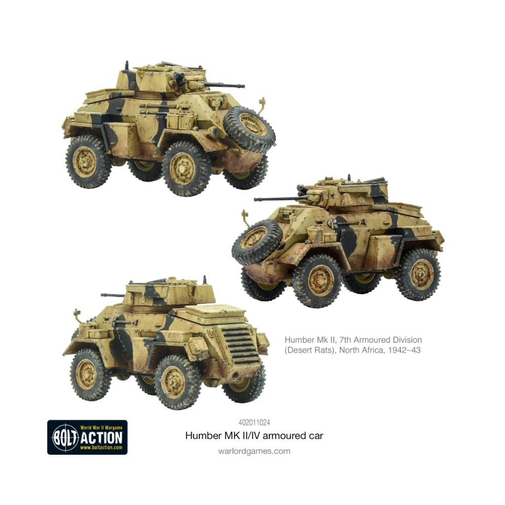 Bolt Action - British - Humber MK II/IV Armoured Car