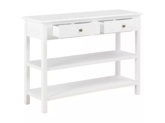 Buffet Blanc 110x35x80 cm MDF