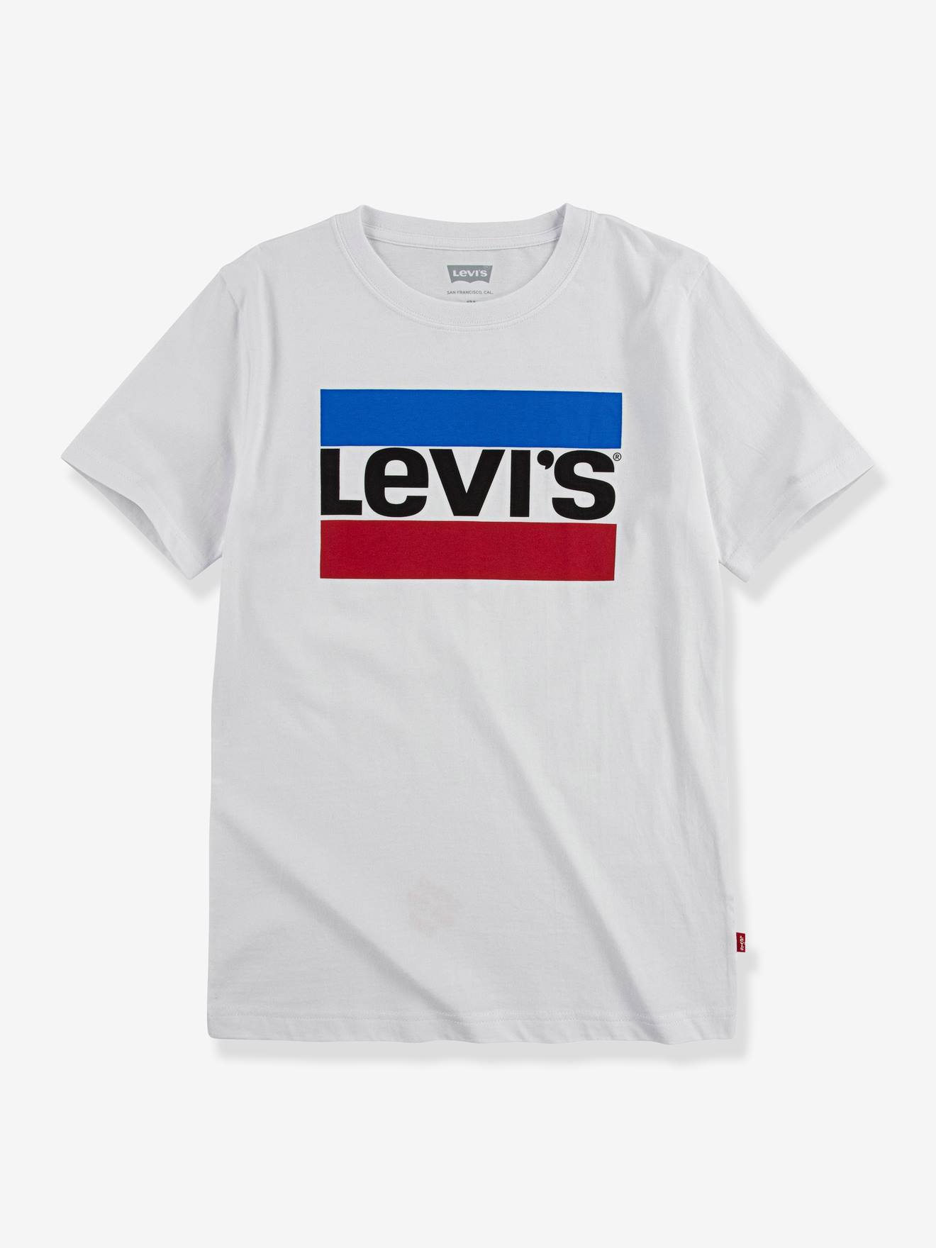 Camiseta esportiva com o logotipo branco da Levi's®