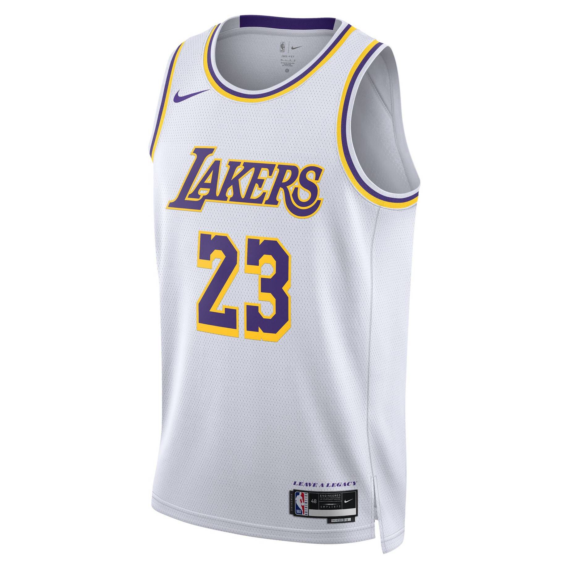 Nike| Herren Basketballtrikot NBA LEBRON JAMES LA LAKERS ASSOCIATION EDITION