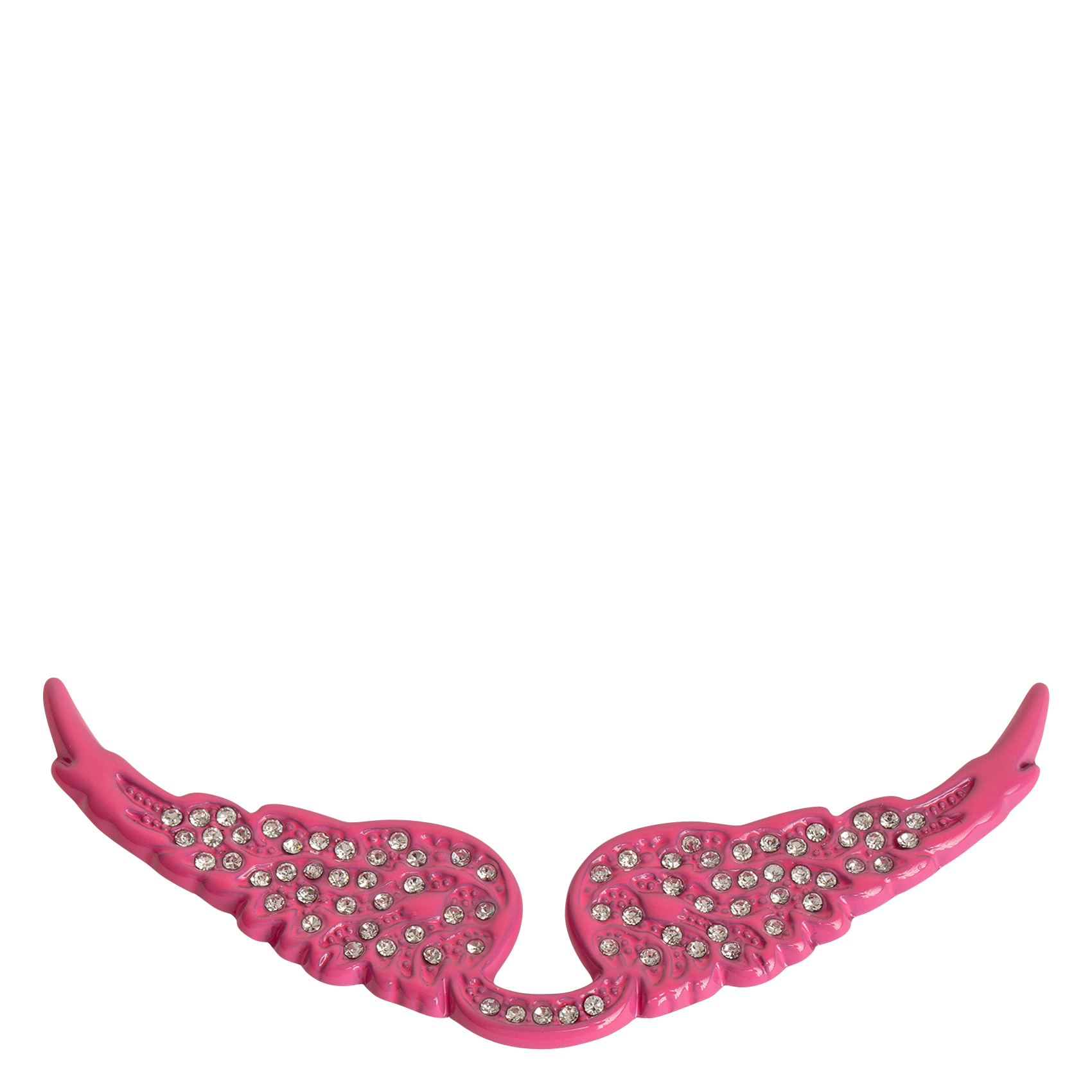 SWING YOUR WINGS - Charm ailes à strass | Rose