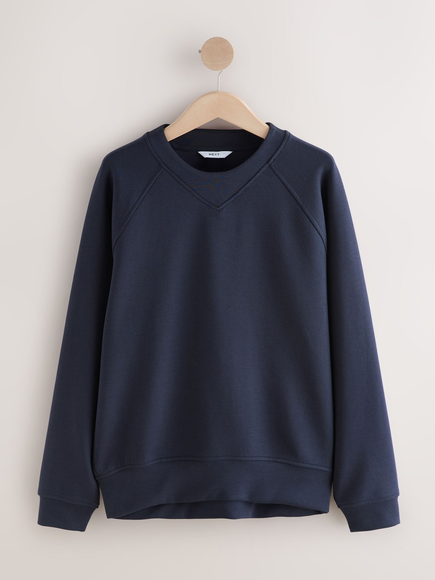 Marineblauw - Katoenrijke ultieme comfort crewneck sweatshirt