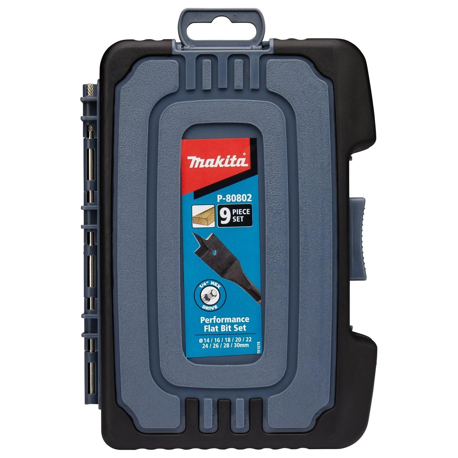 Makita Speedborenset 9-delig 1/4\
