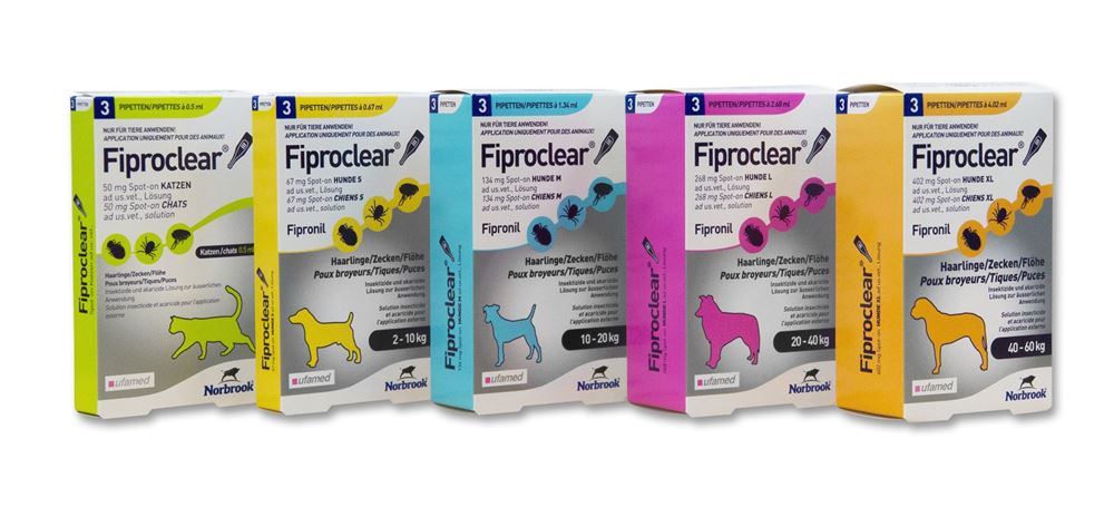 FIPROCLEAR Spot-on Katzen Lös ad us. vet. 0.5 ml