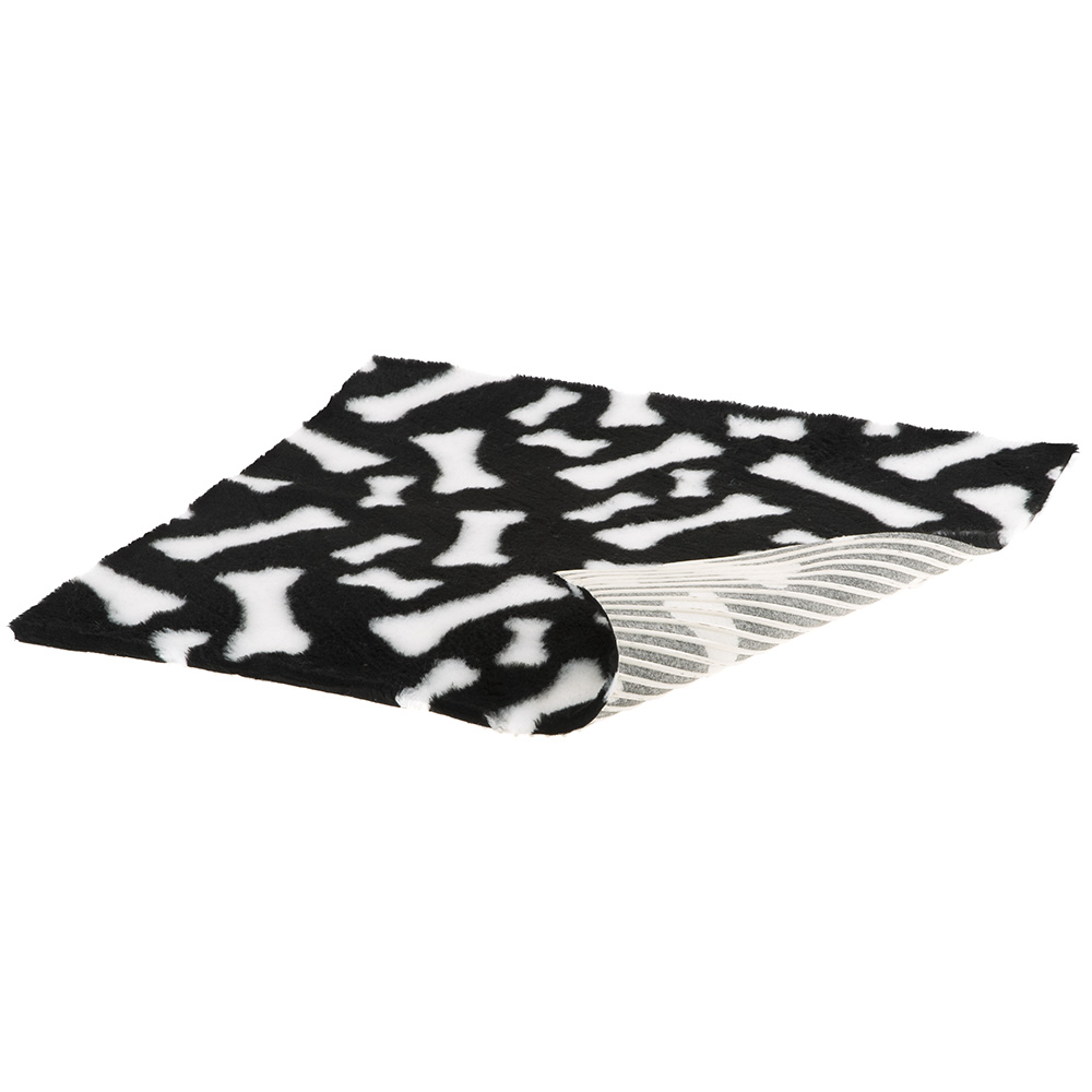 Ferplast, tapis pour chiens et chats plaza gummy large, matelas pour animaux ou chiots, isolant, résistant, lavable, fourrure