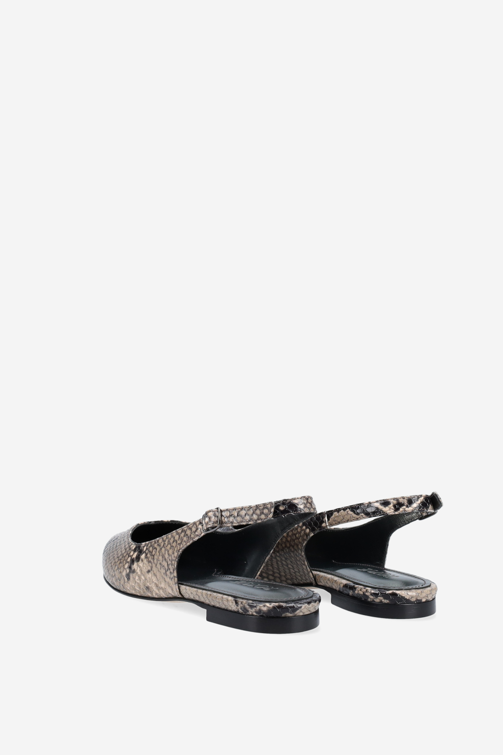 July leather slingbacks