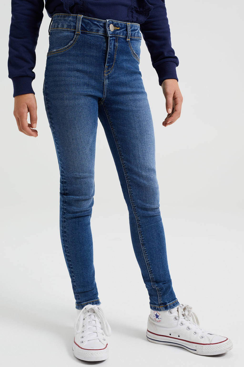 WE Fashion super skinny jegging bright blue denim