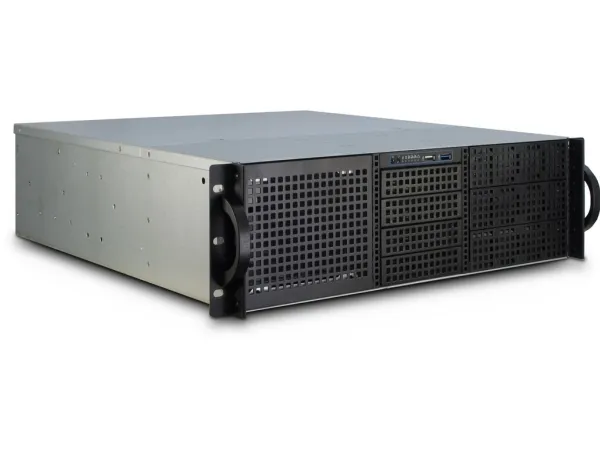 Inter-Tech IPC 3U-30248 - Rack-monterbar - 3U - SSI EEB - ingen strømforsyning - USB