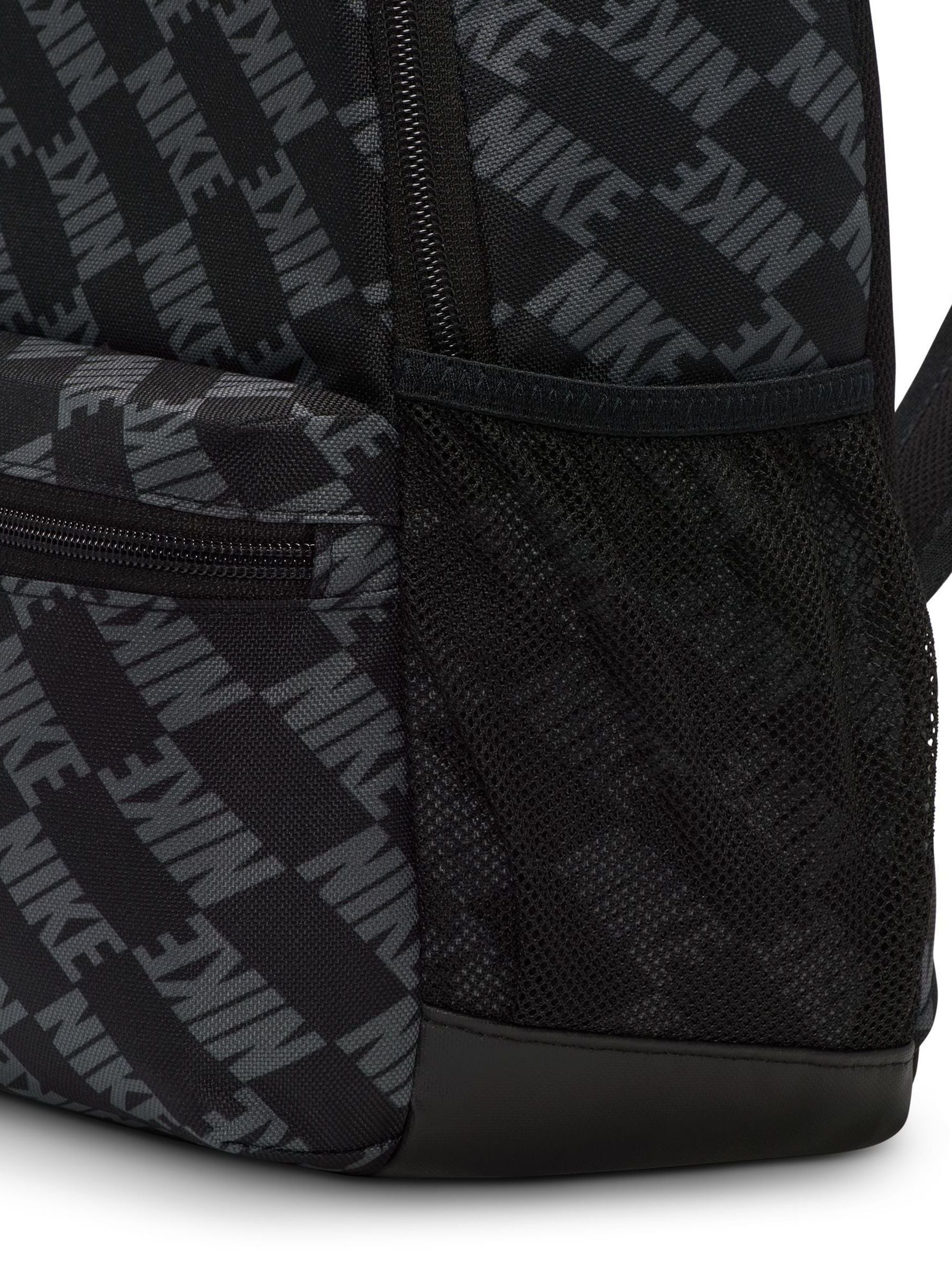 Zwart - Nike Mini Brasilia JDI rugzak met all-over print