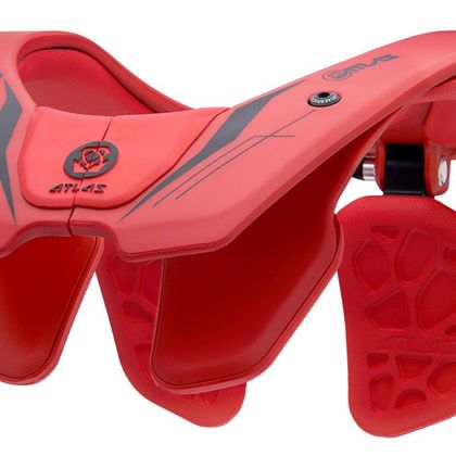 Protection cervicale Atlas PRODIGY BRACE FIRE - Rouge