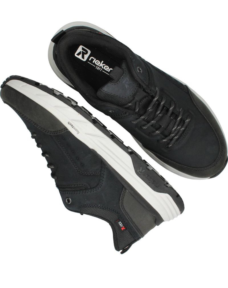 Rieker Sport Sneakers Zwart Heren