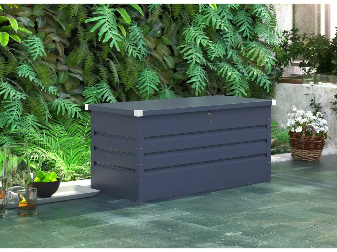 Coffre de jardin métal 