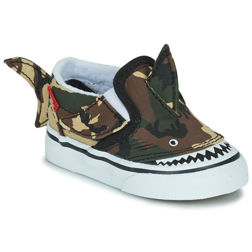 Vans - Slip-On V Shark - Noir / Kaki