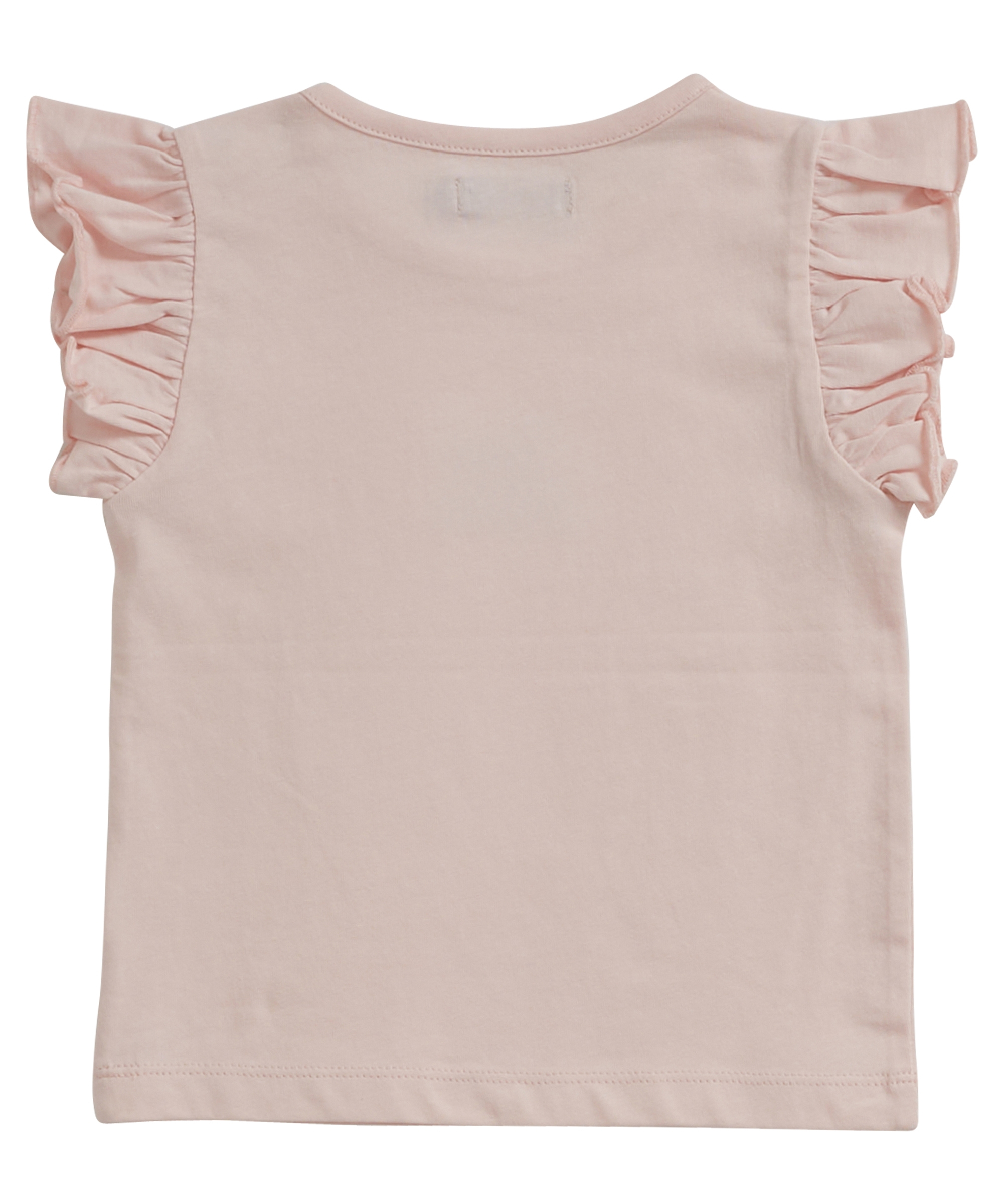 t-shirt met ruches