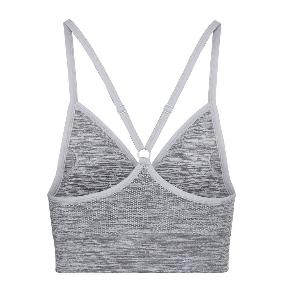 Odlo PADDED SEAMLESS SOFT 2.0 - Brassière Femme light grey melange