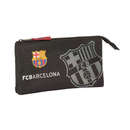 Capa tripla preta do FC Barcelona