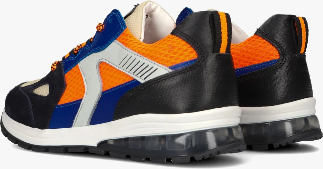 BRAQEEZ blauwe braqeez lage sneakers tontje tokyo