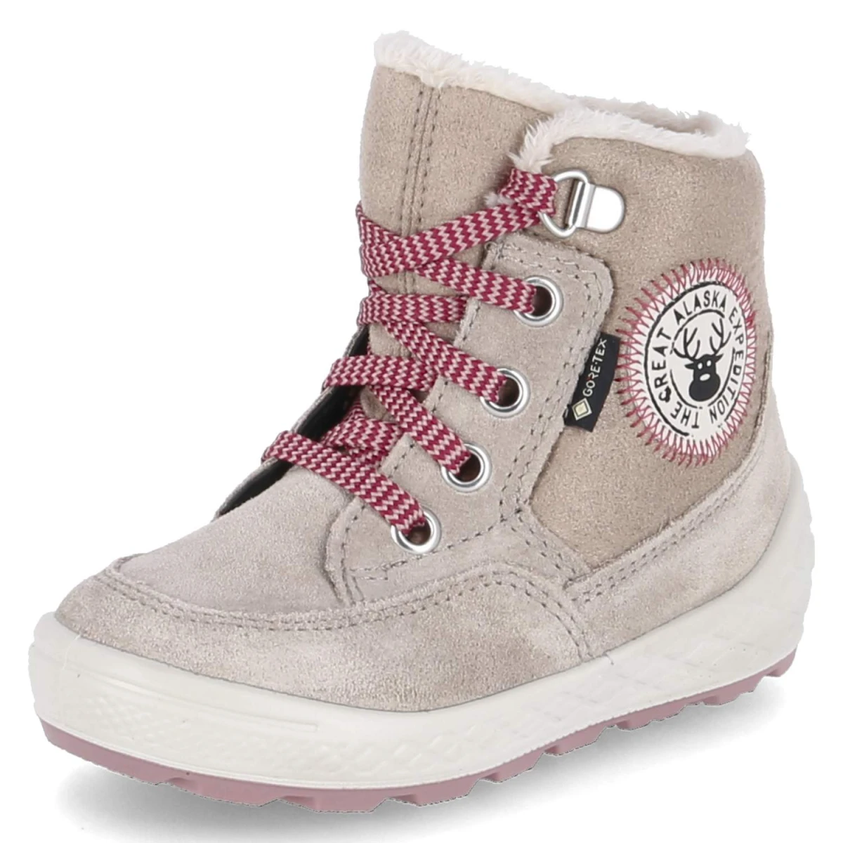 SuperfitWinterstiefeletten GROOVY - beige/rosa