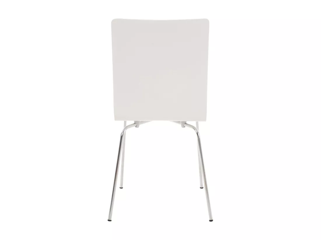 Lot de 16 Chaise de conférence - Bois & Antique - Blanc - PEPE