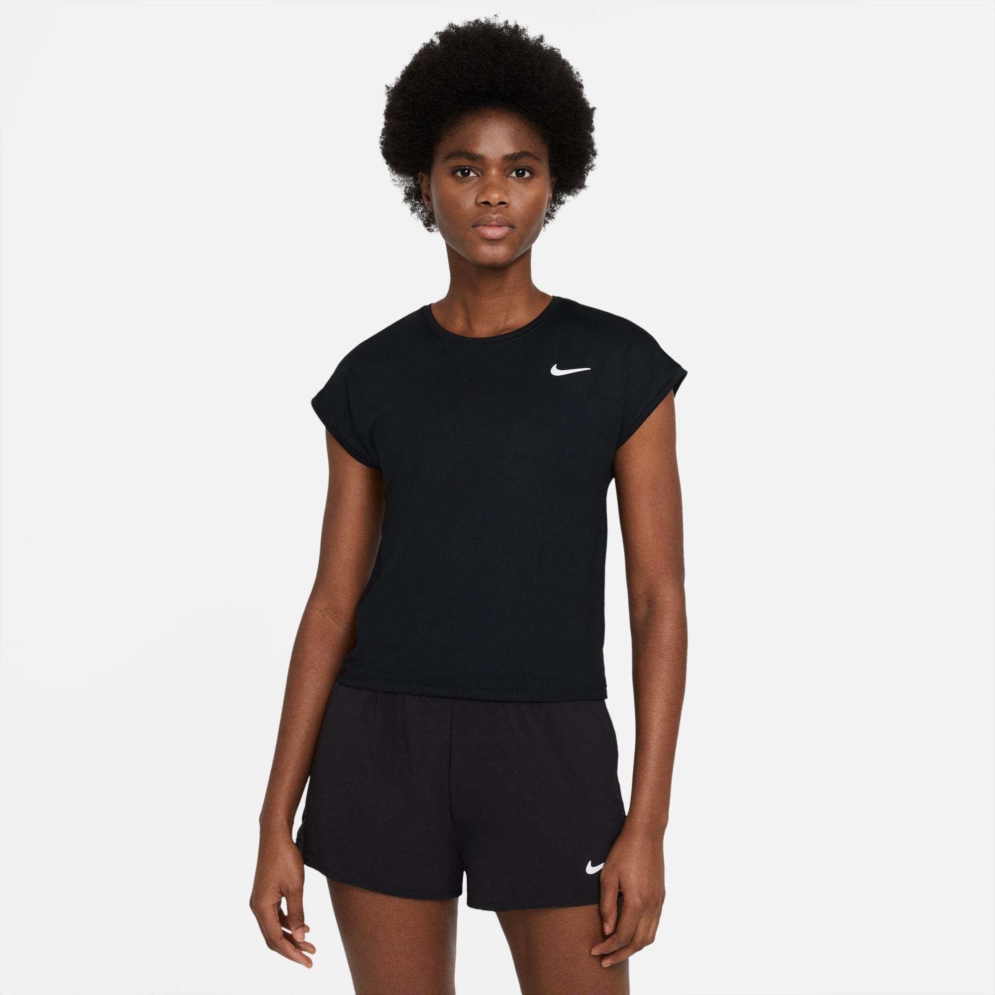 Nike NikeCourt Dri FIT Victory Womens Short Sleeve Tennis Top