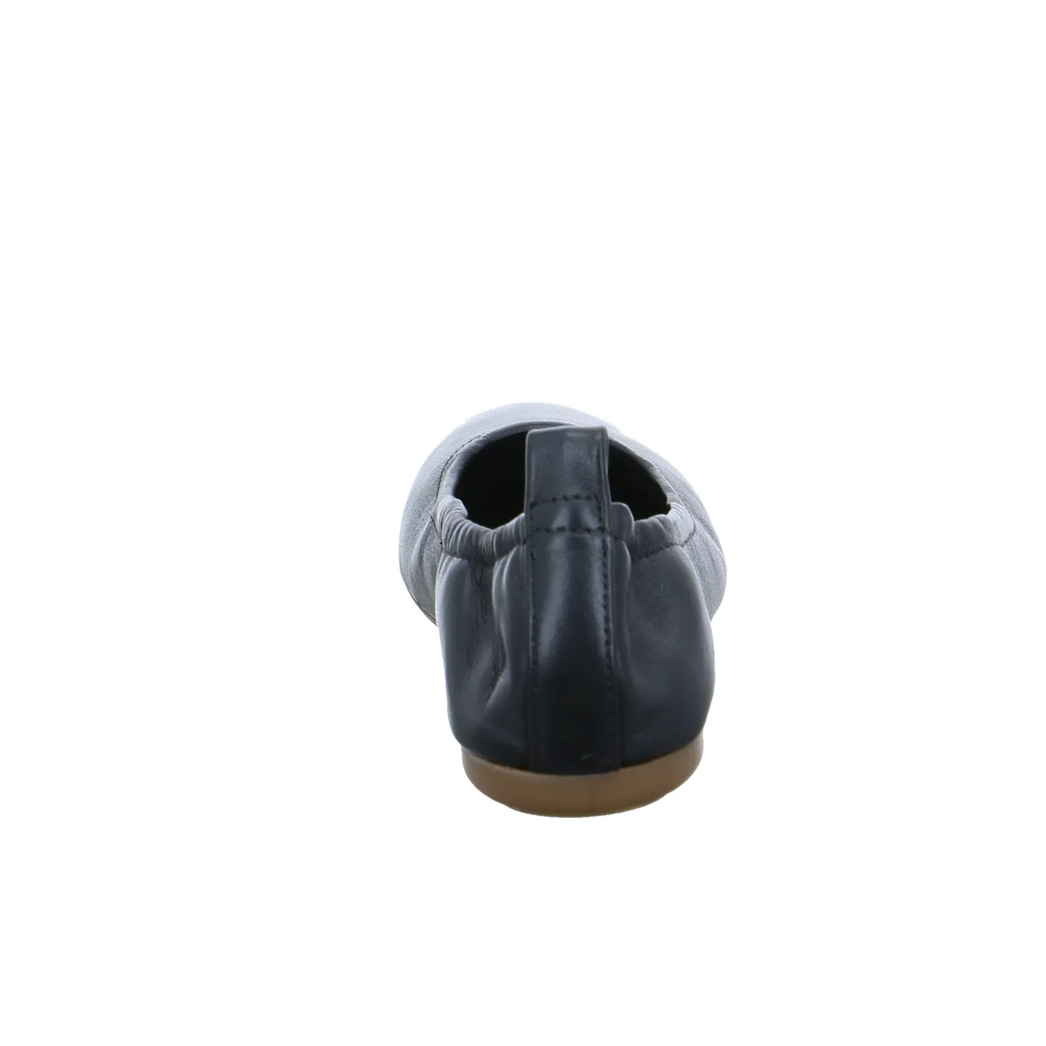 MJUS Ballerina Schwarz Leder  mit Lederfutter