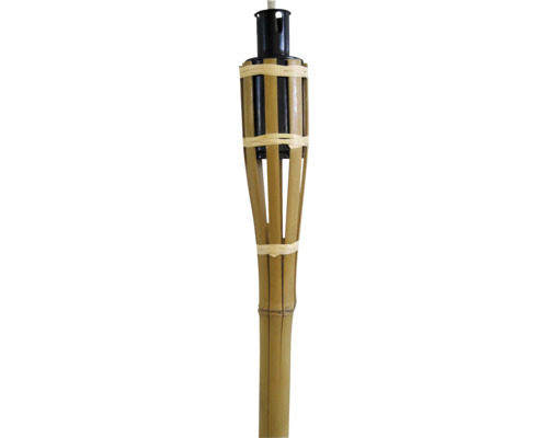 Bamboe fakkel Alschu H 120 cm naturel incl. veiligheidsslot