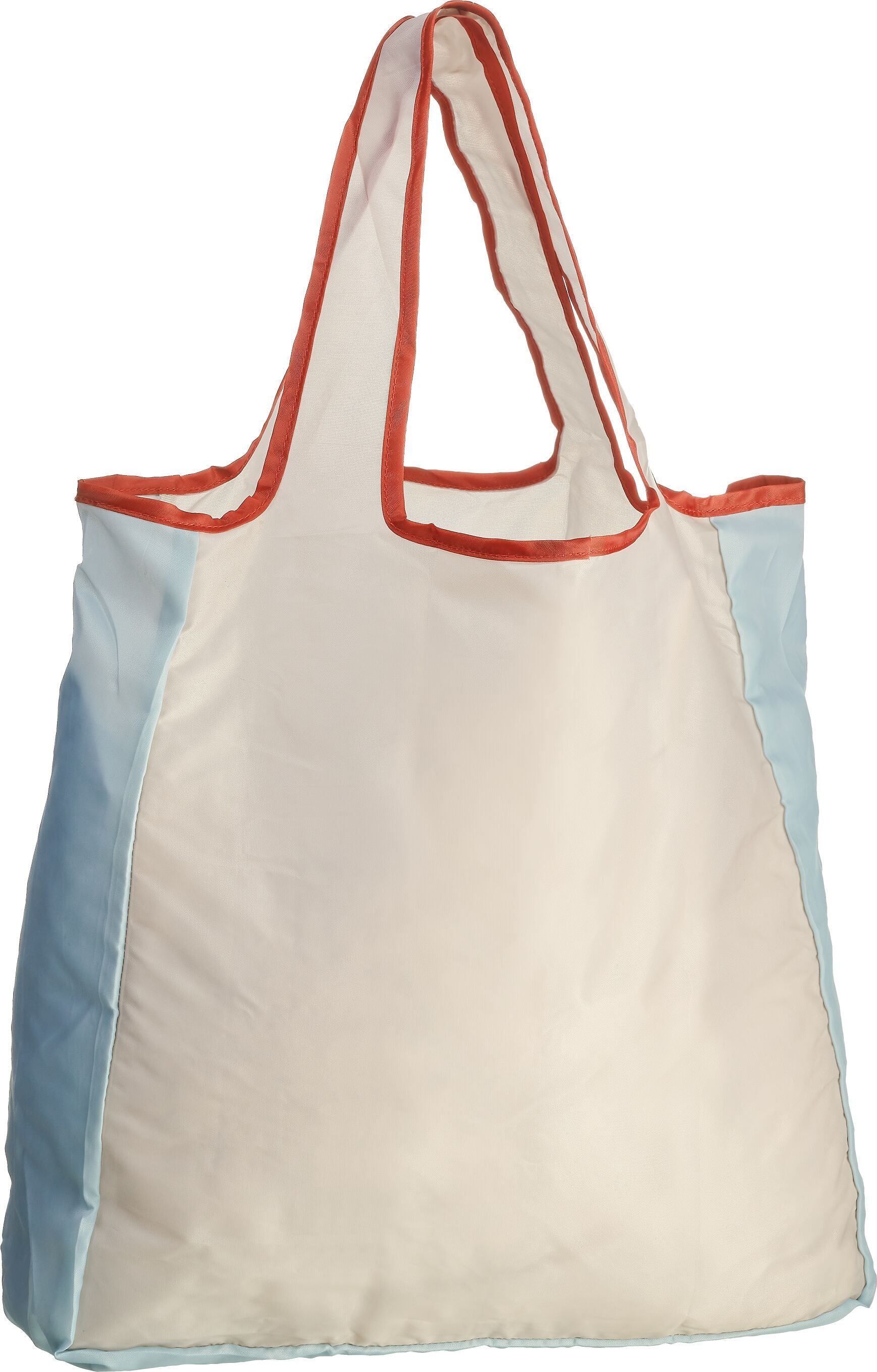 BALENO Einkaufstasche - Beige, Hellblau / B: 40.5 cm x T: 12.0 cm x H: 49.5 cm