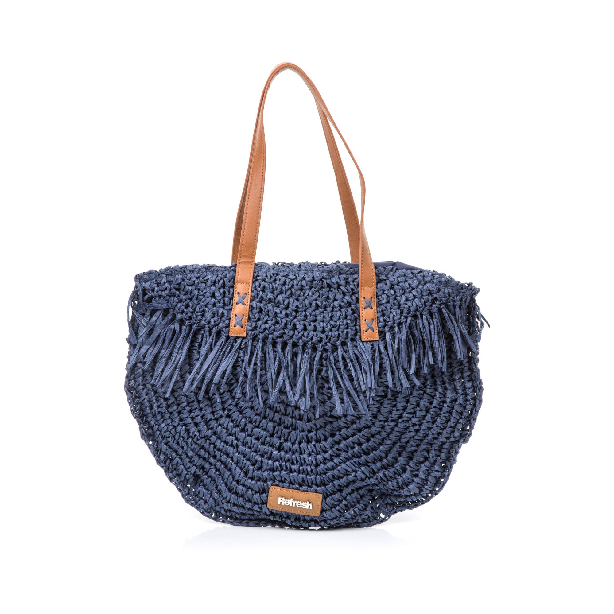 Sac de shopping jeans