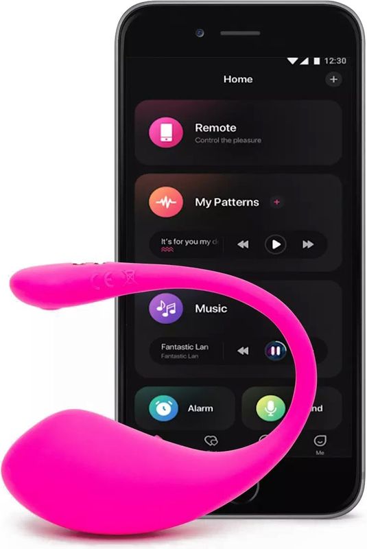 Lovense Lush 3.0 - Draagbare Vibrator - Vibrerend Ei - Roze