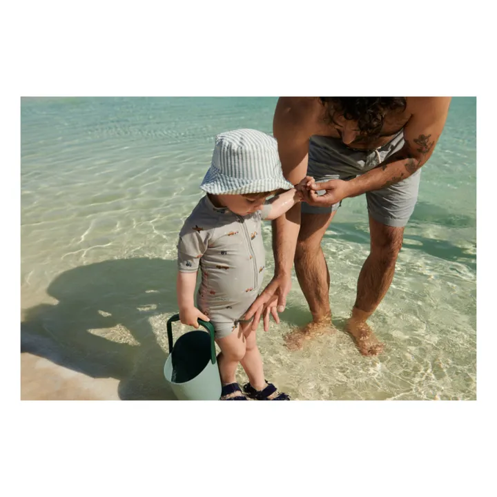 Liewood Seau de plage Moira en silicone | Vert Menthe