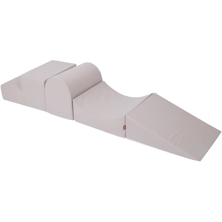 knorr toys® Spielblöcke soft - Grau4tlg.