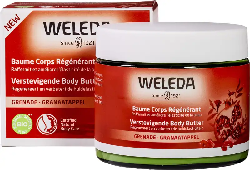Verstevigende body butter granaatappel