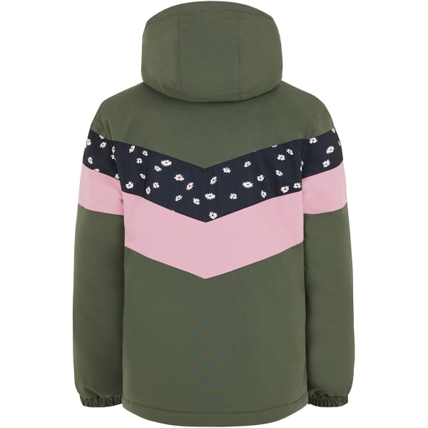 Veste de ski PROTEST PRTFUGY JR SNOWJACKET BOTANIC GREEN