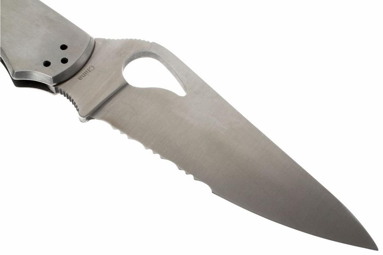 Spyderco Byrd Cara Cara 2 BY03PS partly serrated zakmes