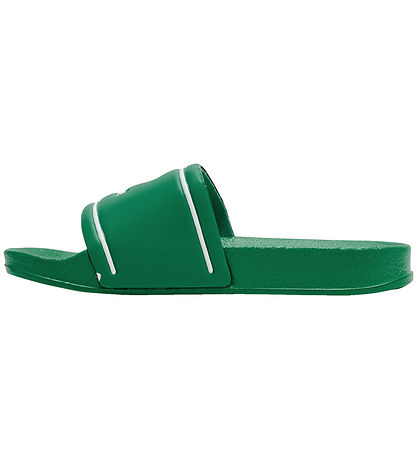 Hummel Badesandalen - Pool Slide Jr - Grün/Weiß
