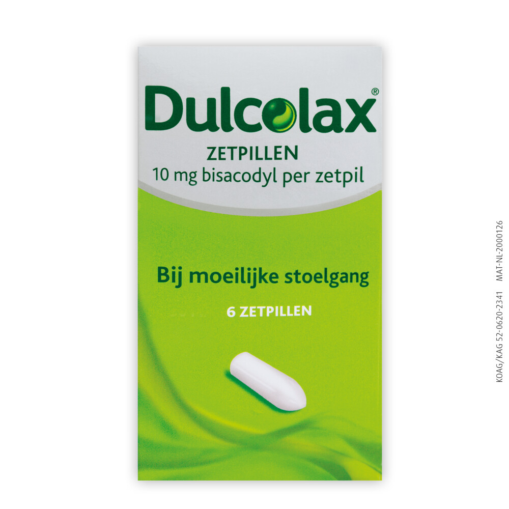 Dulcolax Moeilijke stoelgang 10 mg6 stuks