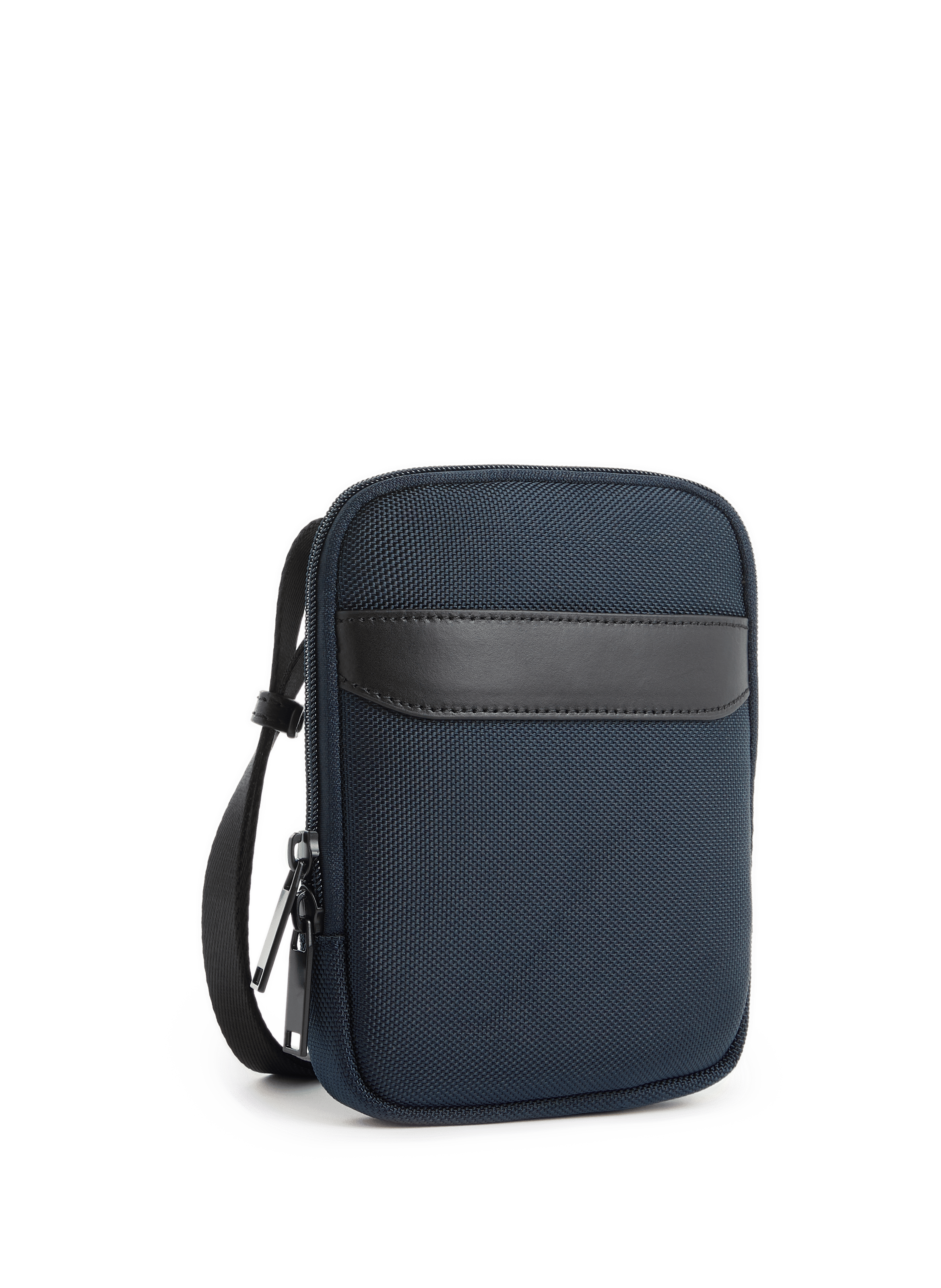 Sac bandoulière texturé | Bleu
