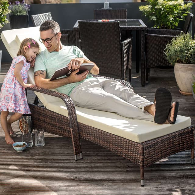Polyrattan solseng Caroline