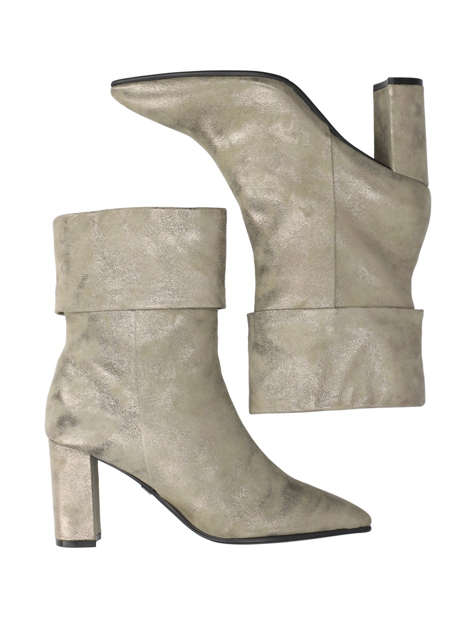 Veloursleder Stiefelette