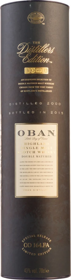OBAN DISTILLERS EDITION 2000-2015 70CL