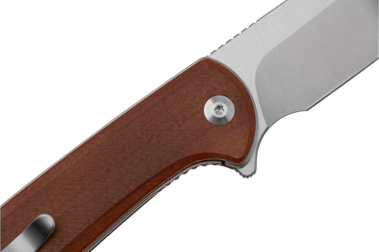 Civivi Primitrox C23005A-3 Satin Nitro-V, Guibourtia Wood zakmes