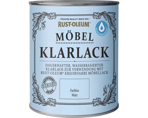 Krijtverf blanke lak transparant 750 ml