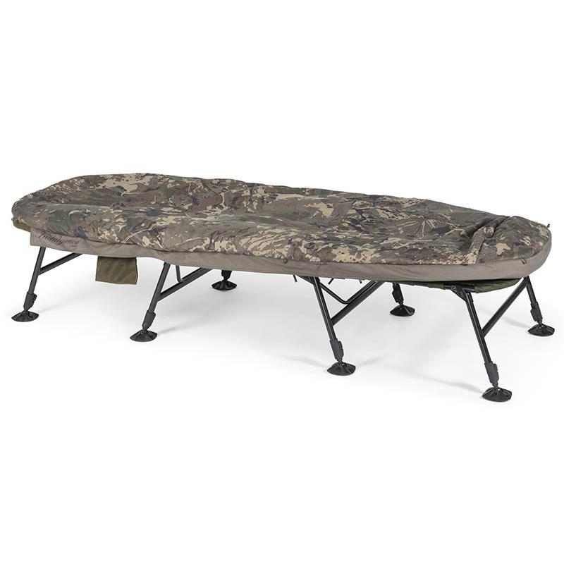 Bedchair Nash Indulgence Hd40 Sleep System 8 Legs Camo