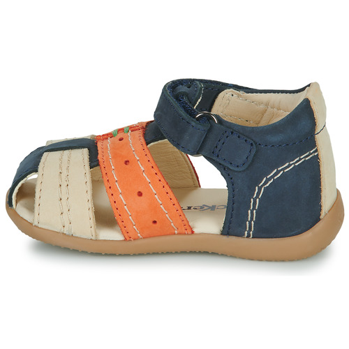 Kickers - BIGBAZAR-2 - Marine / Corail / Beige