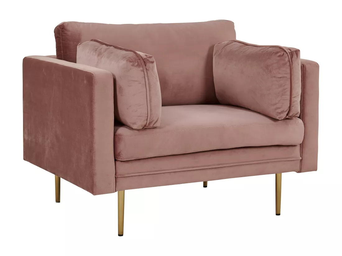 Fauteuil BOOM AC 1NOS 110x86x84 Rose
