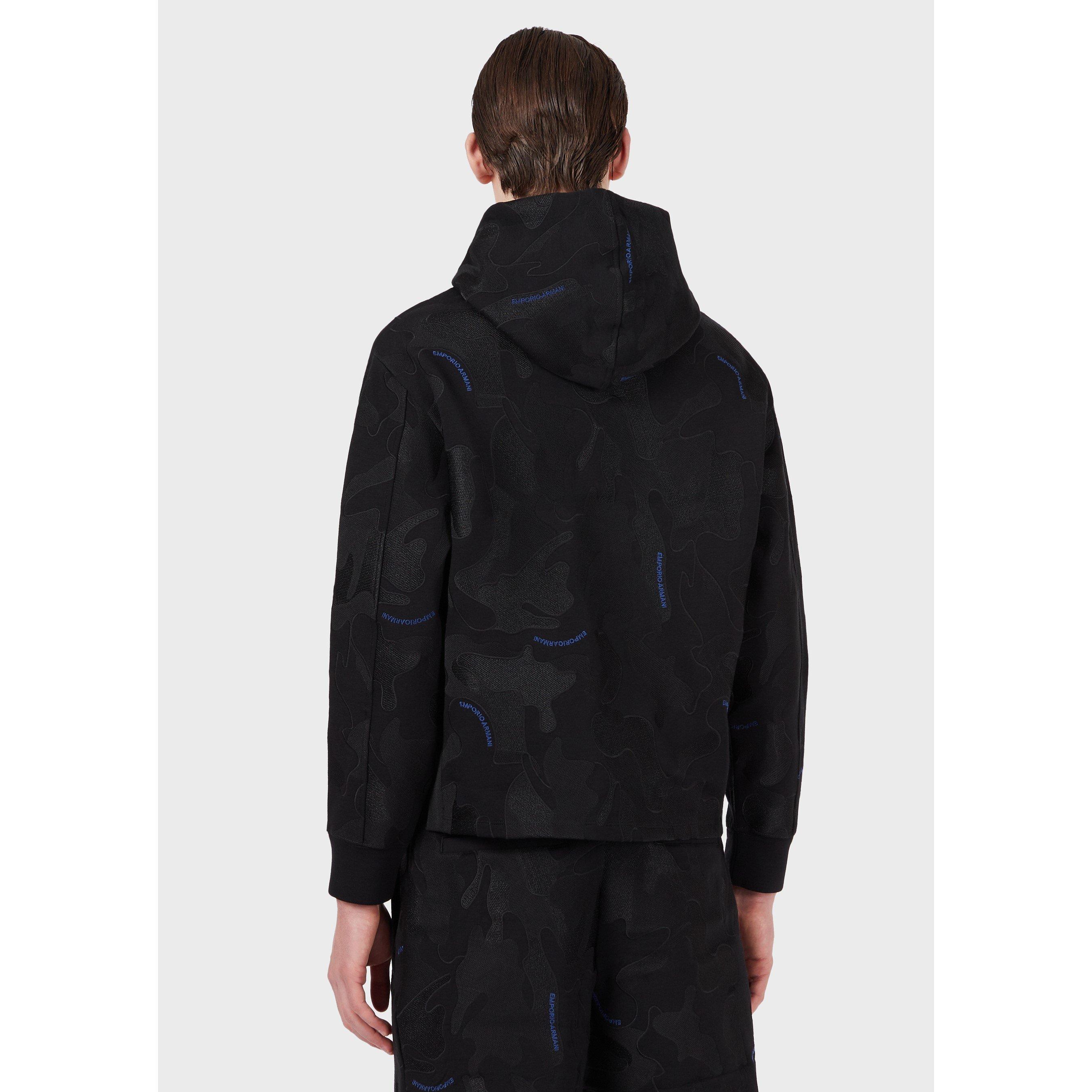 Emporio Armani Printed Hoodie