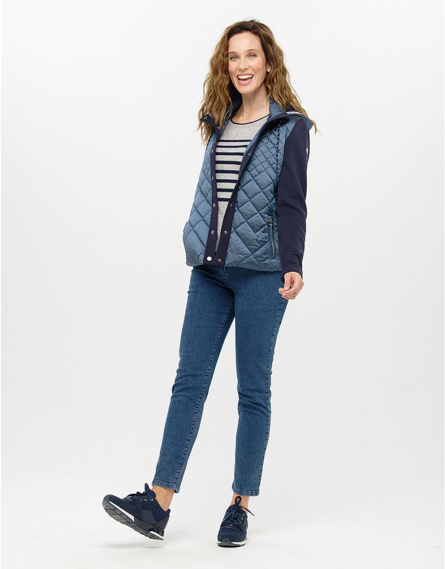 Pull rayé laine cachemire