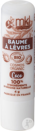 MKL Green Nature Baume A Lèvres Bio Coco Stick 4g